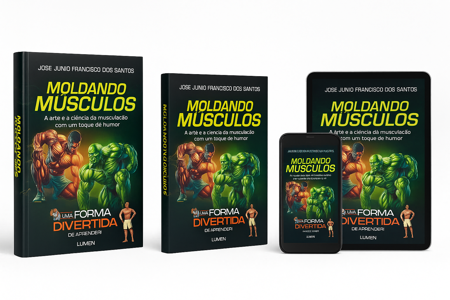 Moldando Músculos – compre aqui 👉 https://a.co/d/guabgps   /  A arte e ciência da musculação com humor
